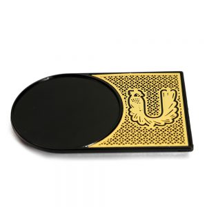 Orchid Art & Craft Alphabet-U Mug Platform Gift Set Golden