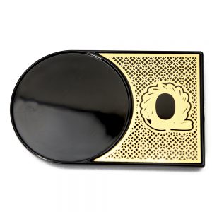 Orchid Art & Craft Alphabet-Q Mug Platform Gift Set Golden